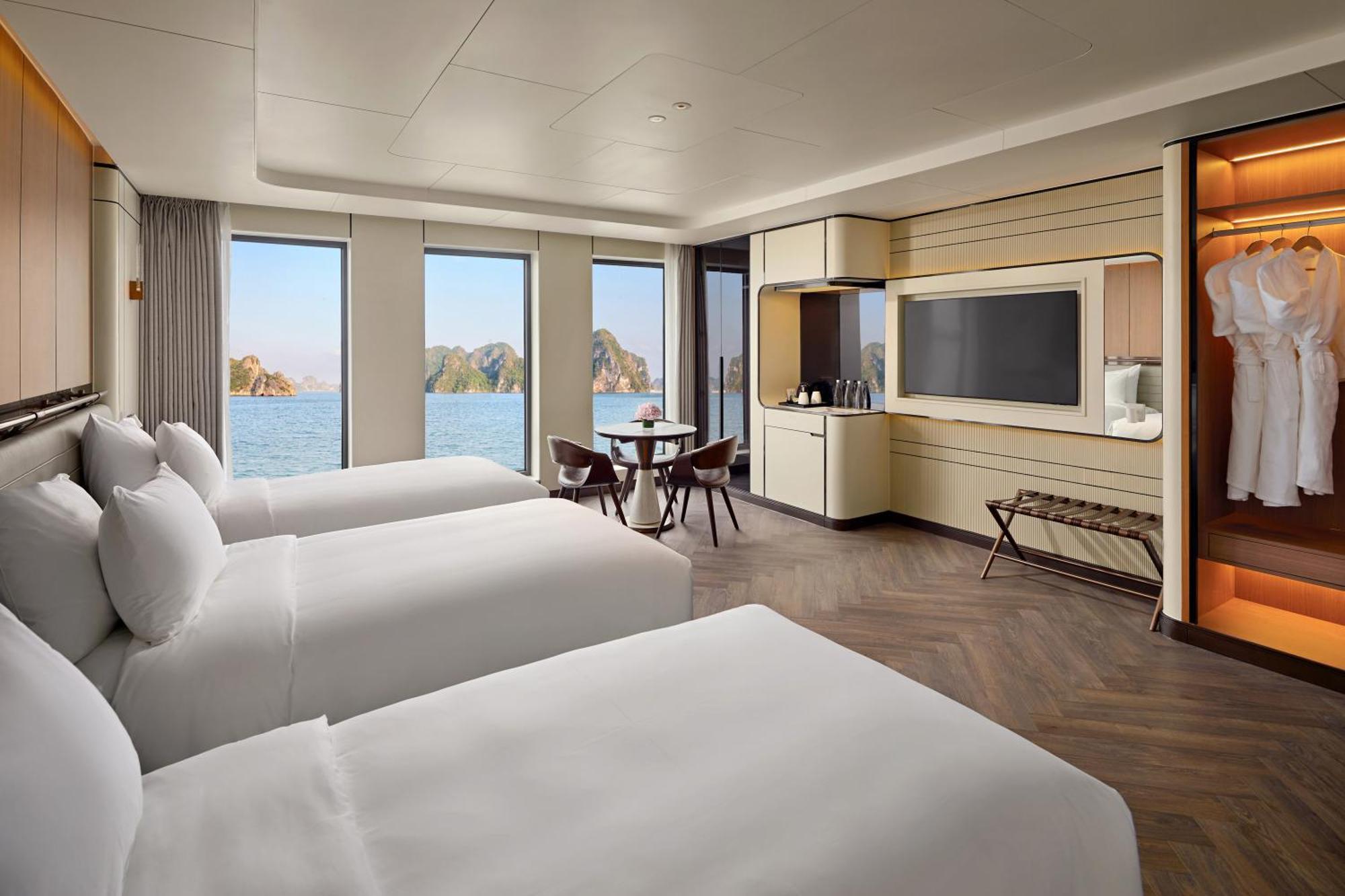 Отель Grand Pioneers Halong Bay Cruise 2 Халонг Экстерьер фото